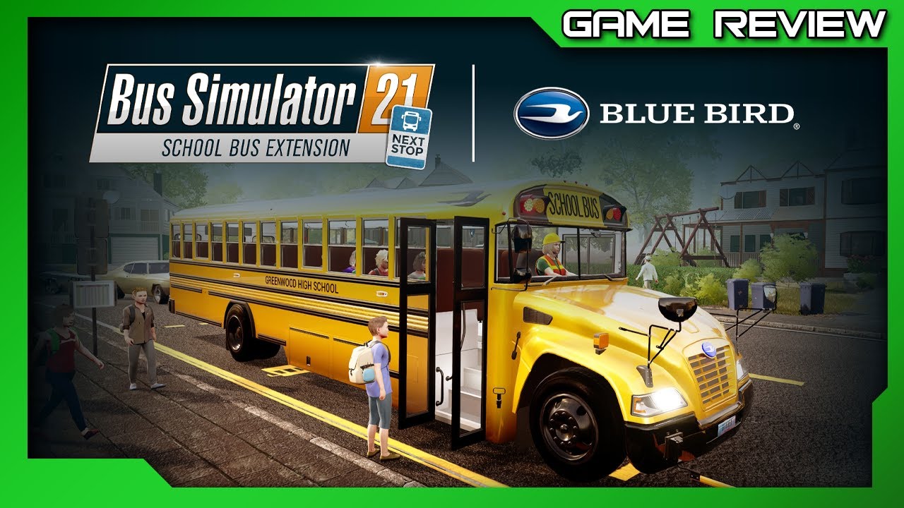 Bus Simulator 21 Next Stop - Official School Bus Extension - DLC Review - Xbox