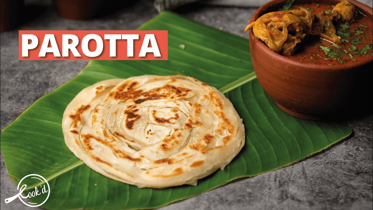Soft Parotta Recipe | Without Spinning Easy Malabar Parotta Recipe at Home | Cookd