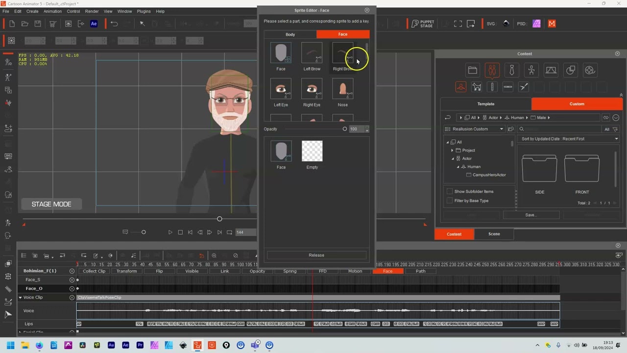 Fast and Creative Lip Sync in Cartoon Animator -  Updated