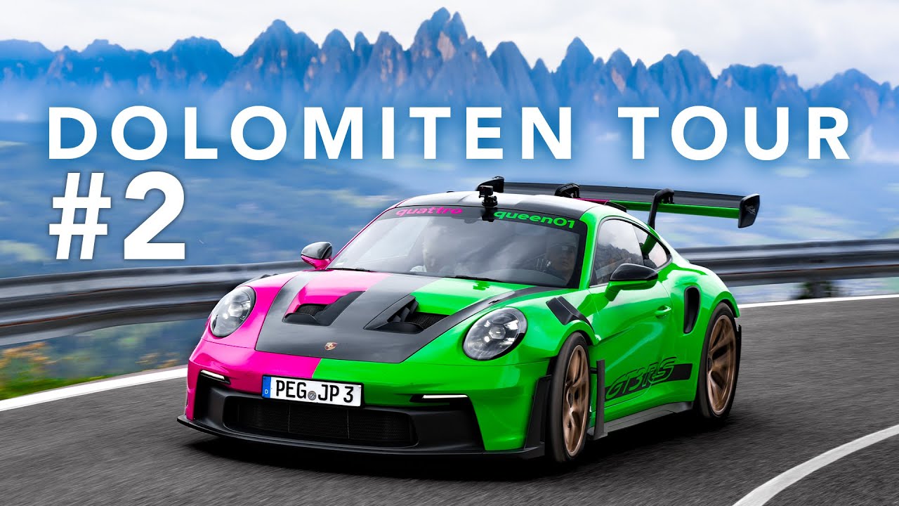 Porsche Dolomiten Tour Folge 2 - Würzjoch & Messner Mountain Museum | 992 GT3 RS