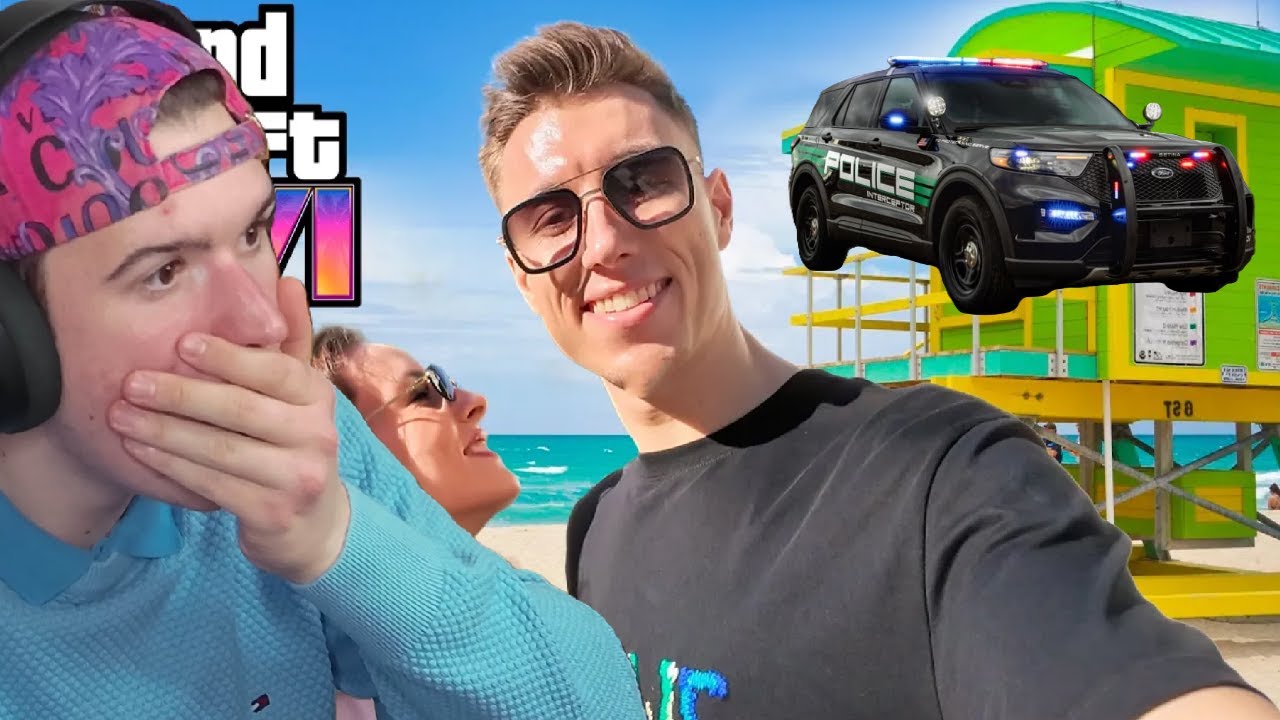 😱❤️ MEINE REAKTION auf 1 TAG IM URLAUB @iCrimax MIT SEINER FRAU! 🌴🇺🇸 | MIAMI VLOG