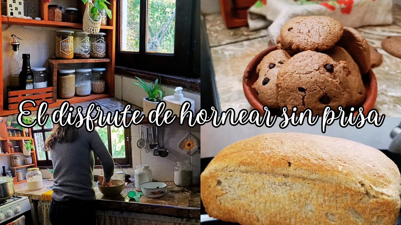 Momentos pacíficos horneando pan y galletas | Organizo mi lavadero.