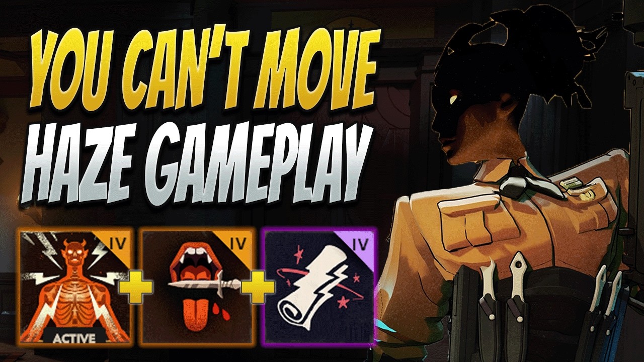Haze but they're slowed into oblivion... | Haze Gameplay | Deadlock