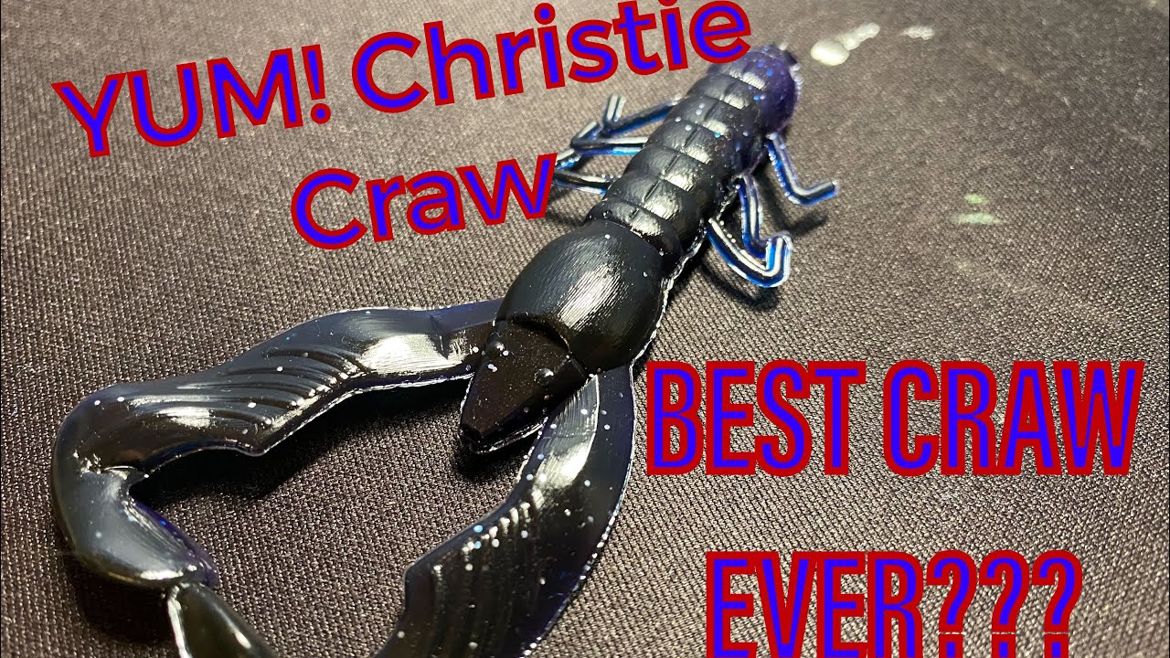 Best BUDGET creature  BAIT | Yum Christie craw review