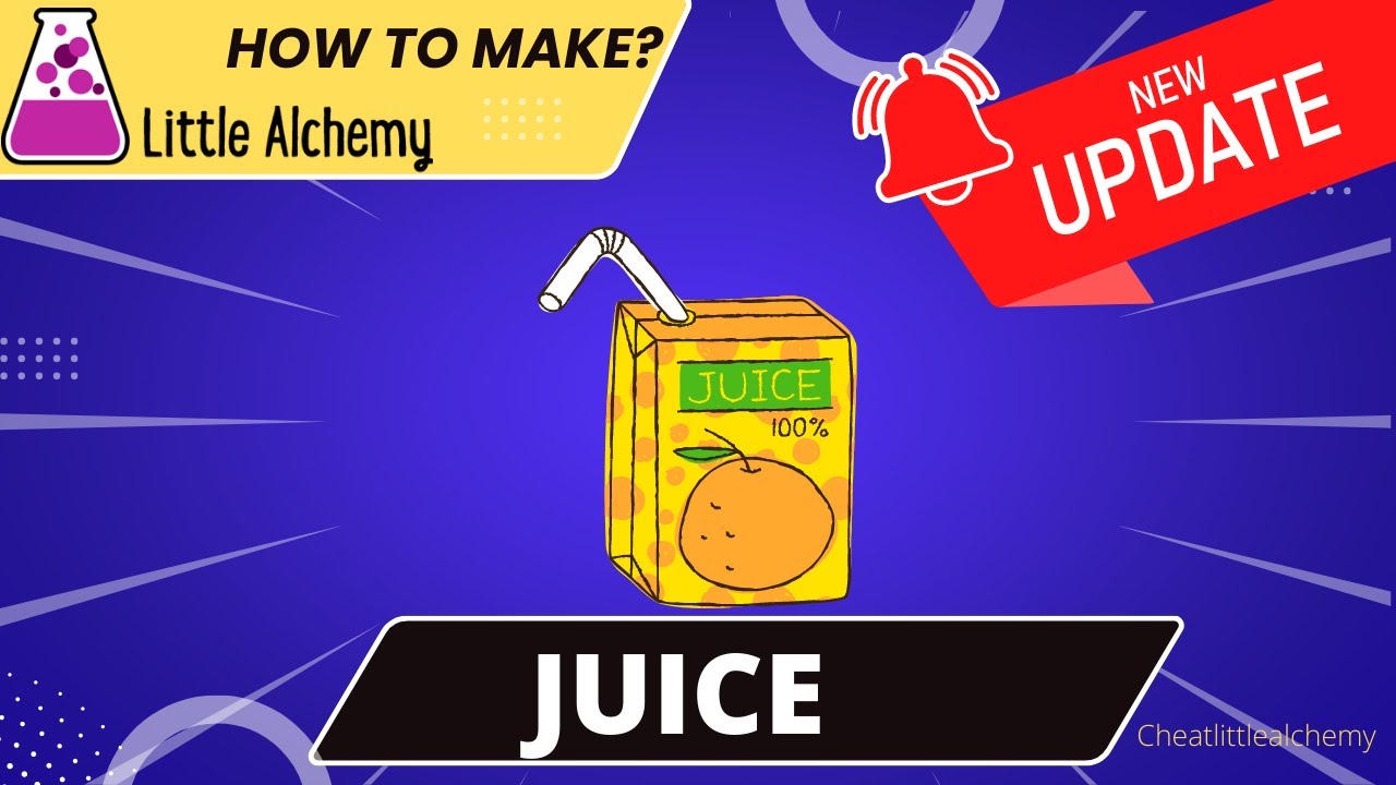 Little Alchemy -How To make Juice |Walkthrough |Hints |l&ouml;sungen