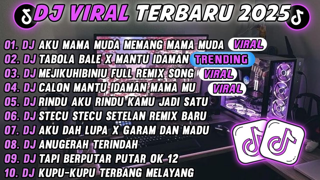 DJ TIKTOK TERBARU 2025-🎵DJ AKU MAMA MUDA MEMANG MAMA MUDA 🎵DJ TABOLA BALE X CALON MANTU IDAMAN