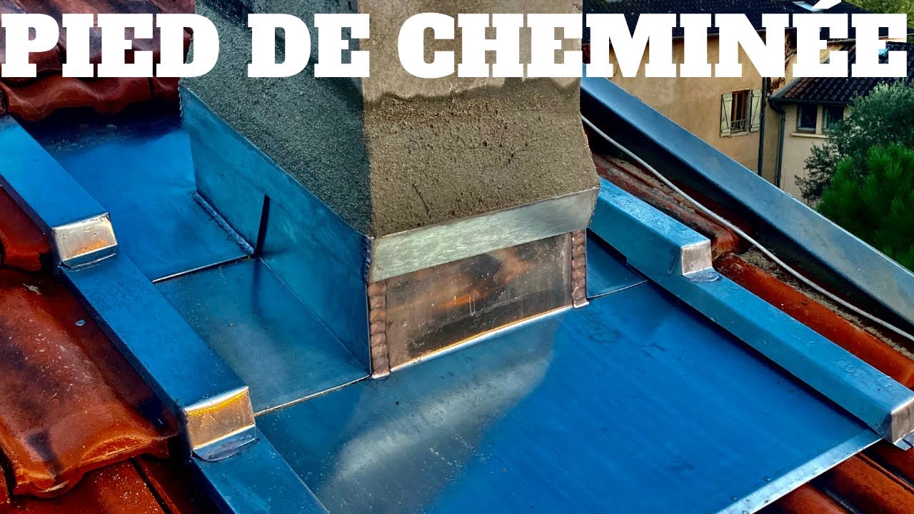 Comment faire un pied de cheminée en zinc ? Défi 10/52
