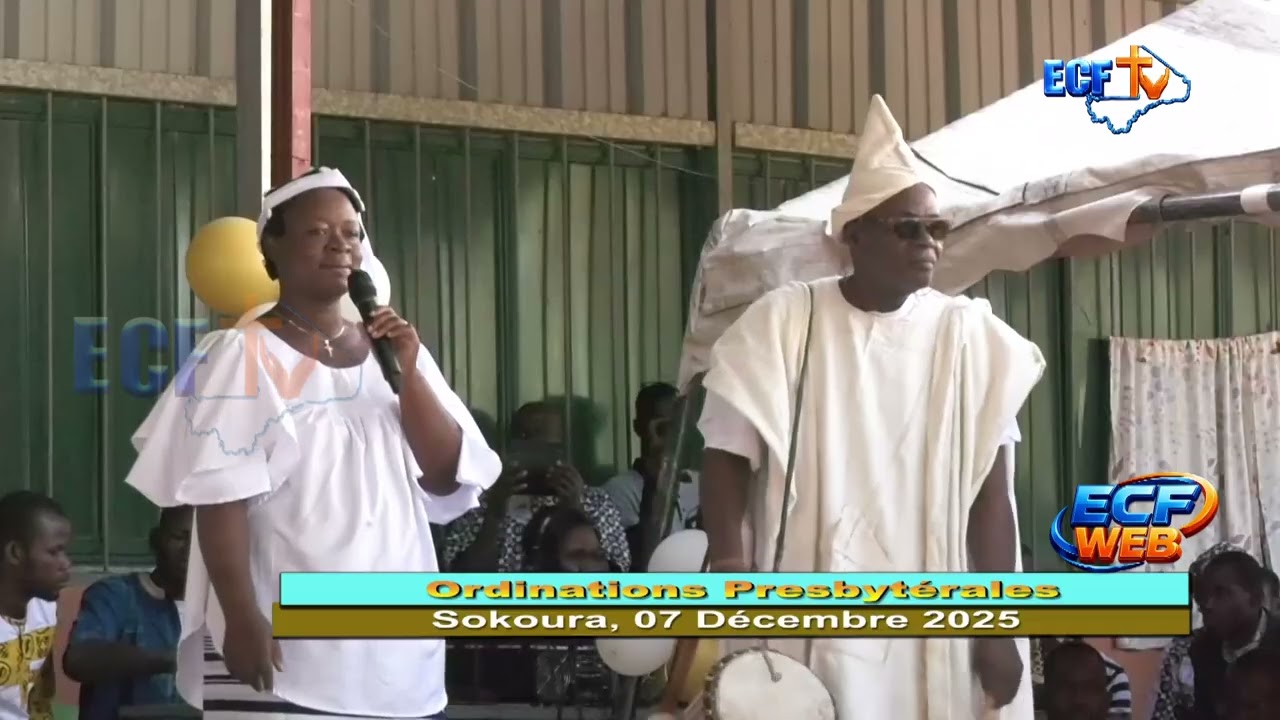 Ordinations Presbytérales - Abbés : Jean Douba BAYA, Paul Marie DEMBELE, Thomas SANOU, Pascal KAMATÉ