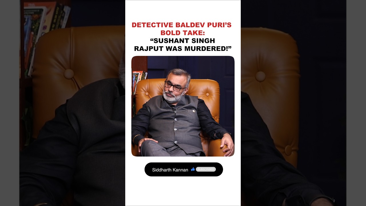 Detective Baldev Puri's Bold Take: 