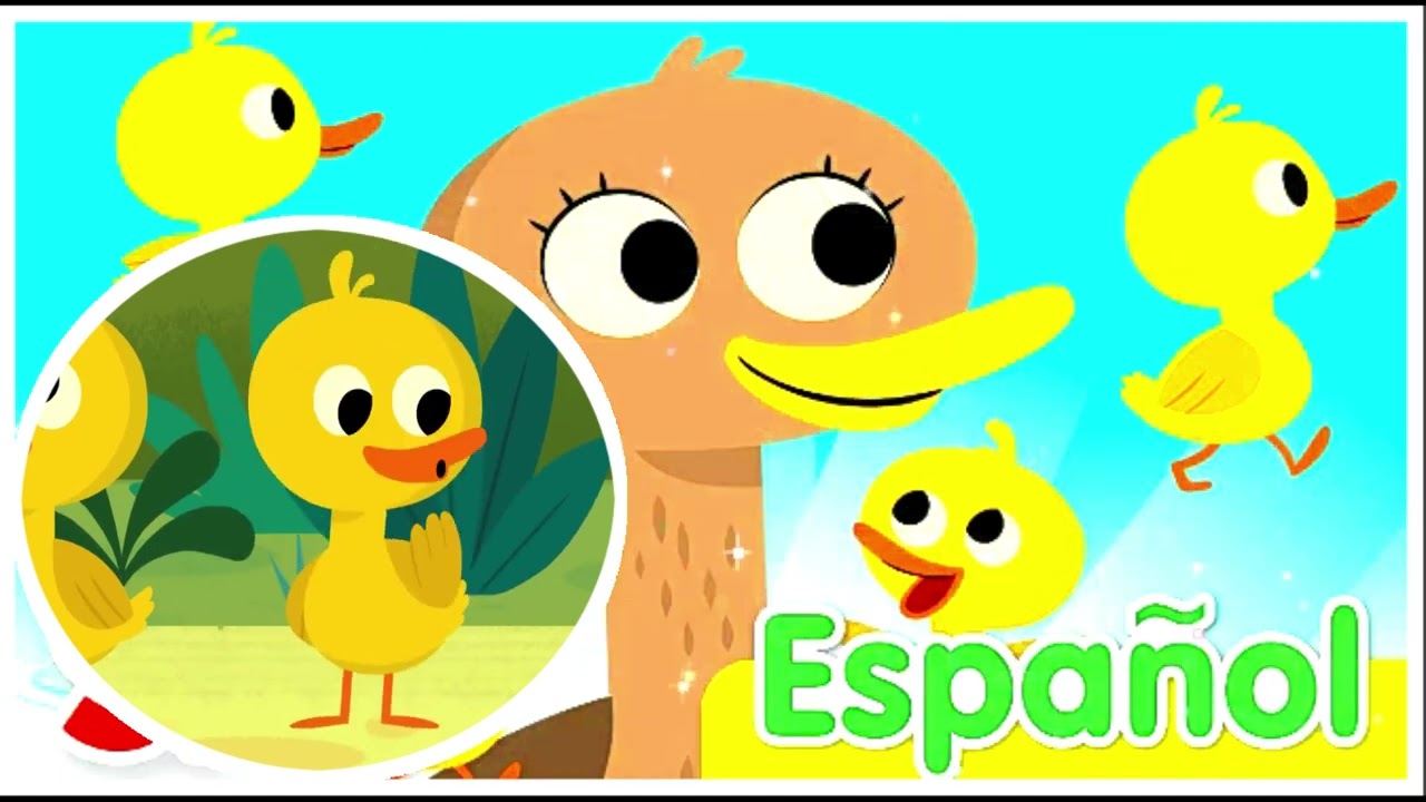 Cinco Patitos | Canciones Infantiles | Super Simple Español | ACAPELA | PUZZLE