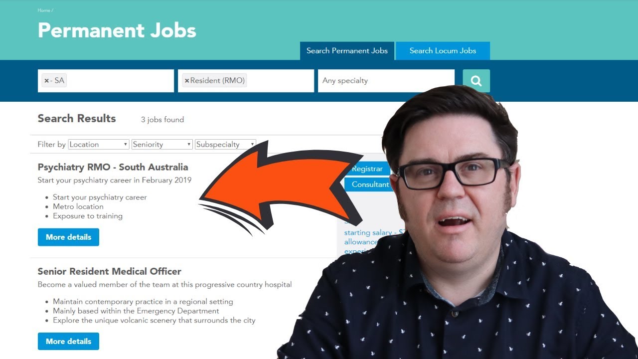 How to find a doctor job in Australia. Another place to look.