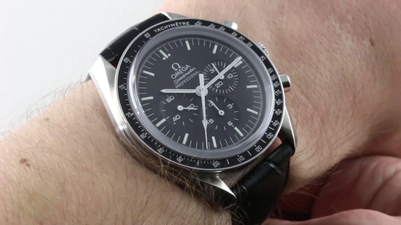 Omega Speedmaster Moonwatch (SAPPHIRE SANDWICH) Professional Chronograph 3873.50.31