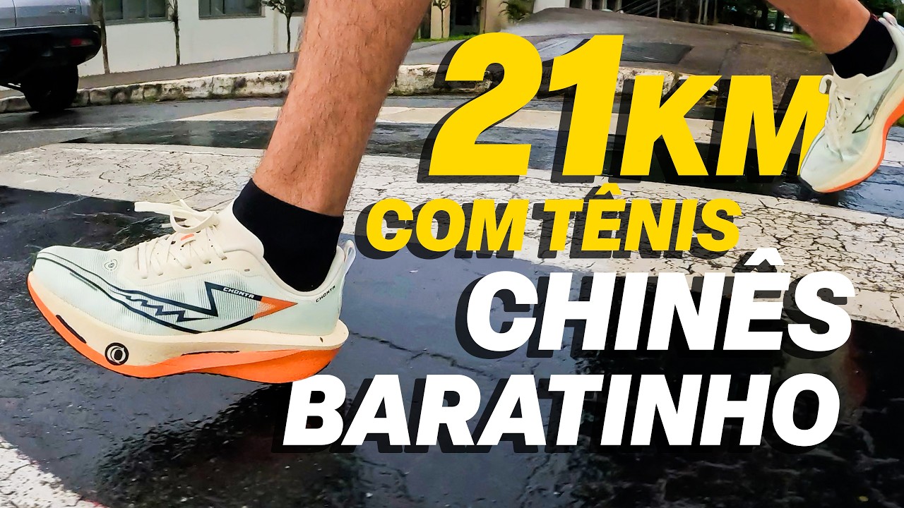 TESTEI 21KM COM UM TÊNIS CHINÊS DE R$170… VALE?