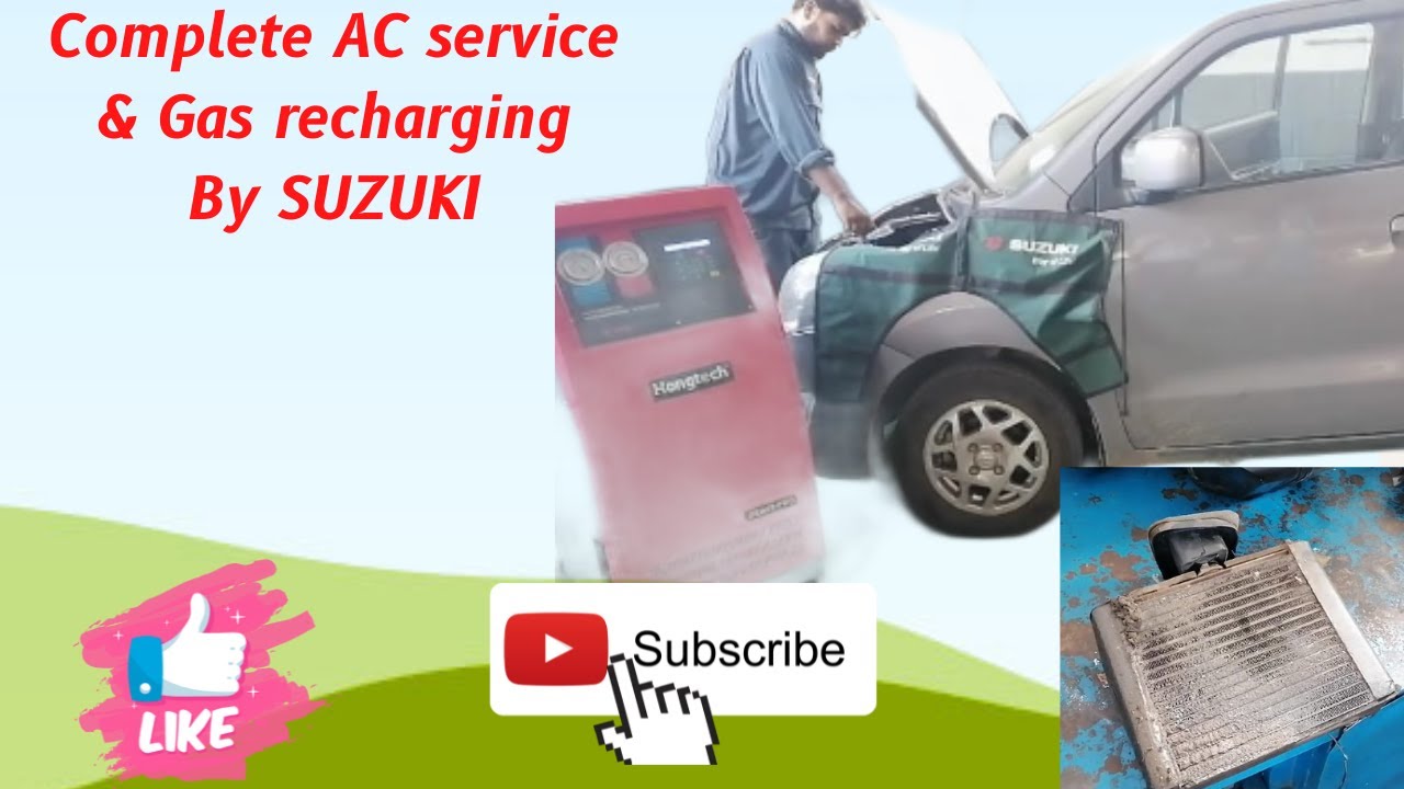 Wagon-R Ac service Complete By Suzuki / Ac service / AC Service By suzuki
