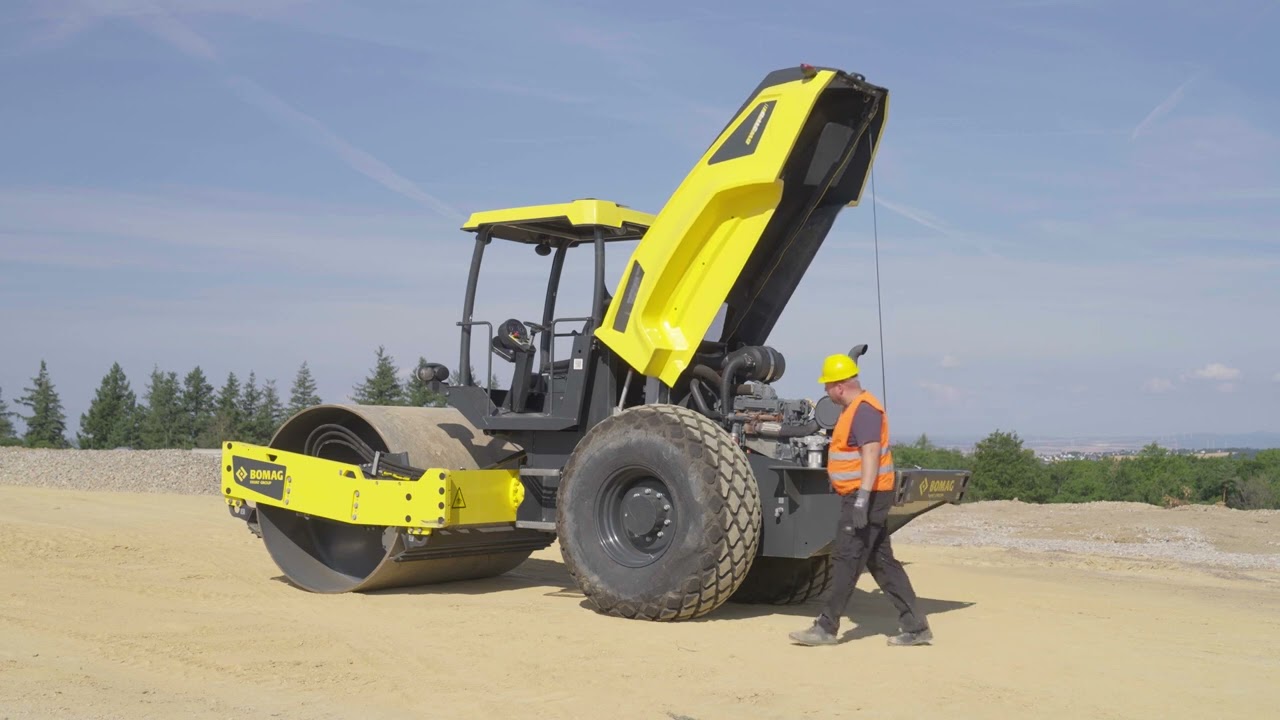 BOMAG Single Drum Rollers Smart Line - Daily service