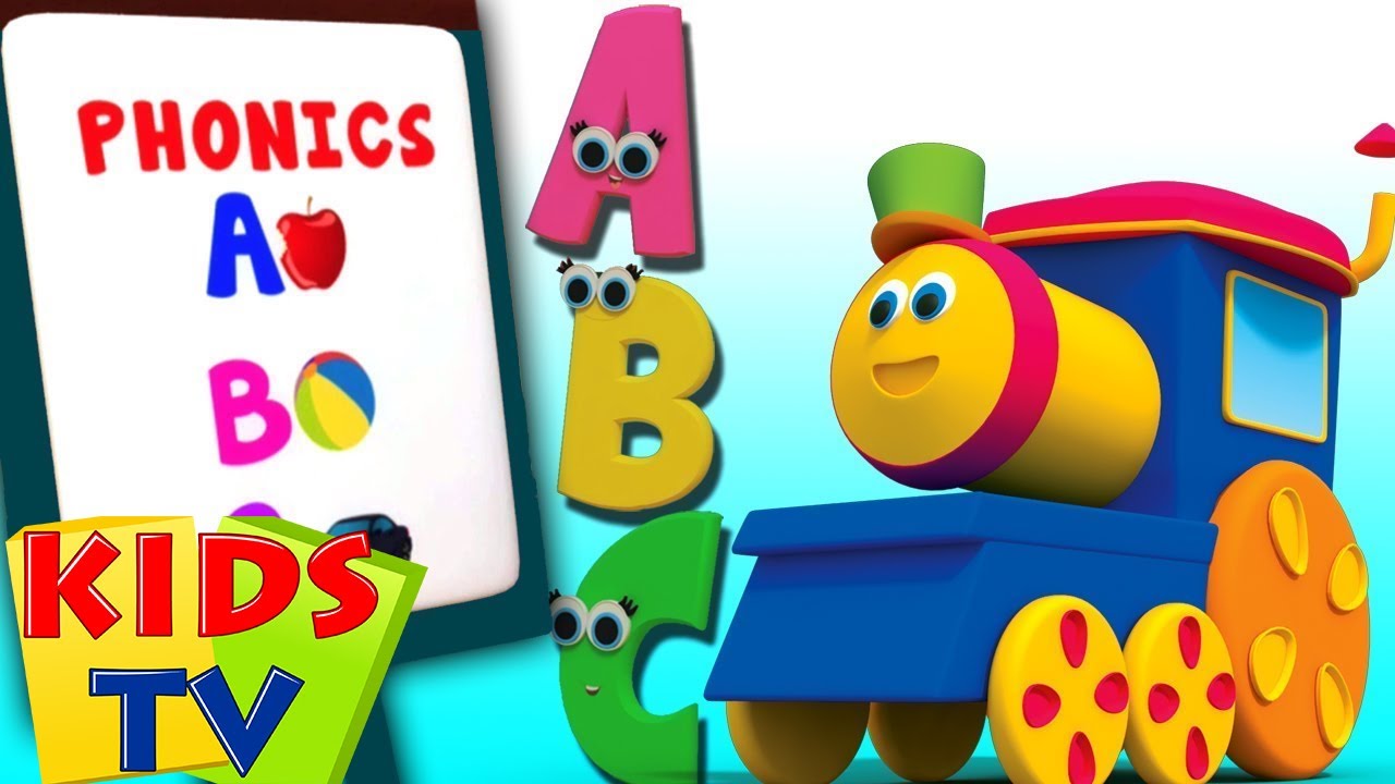 รถไฟบ๊อบ | เพลง Phonics กับบ๊อบสำหรับเด็ก | เรียนรู้เพลง ABC Phonics Song