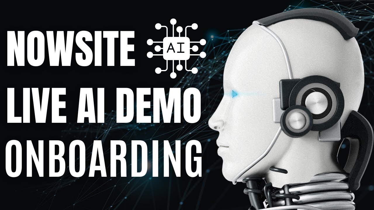 Nowsite NowAI AI Onboarding Live Demo and Overview