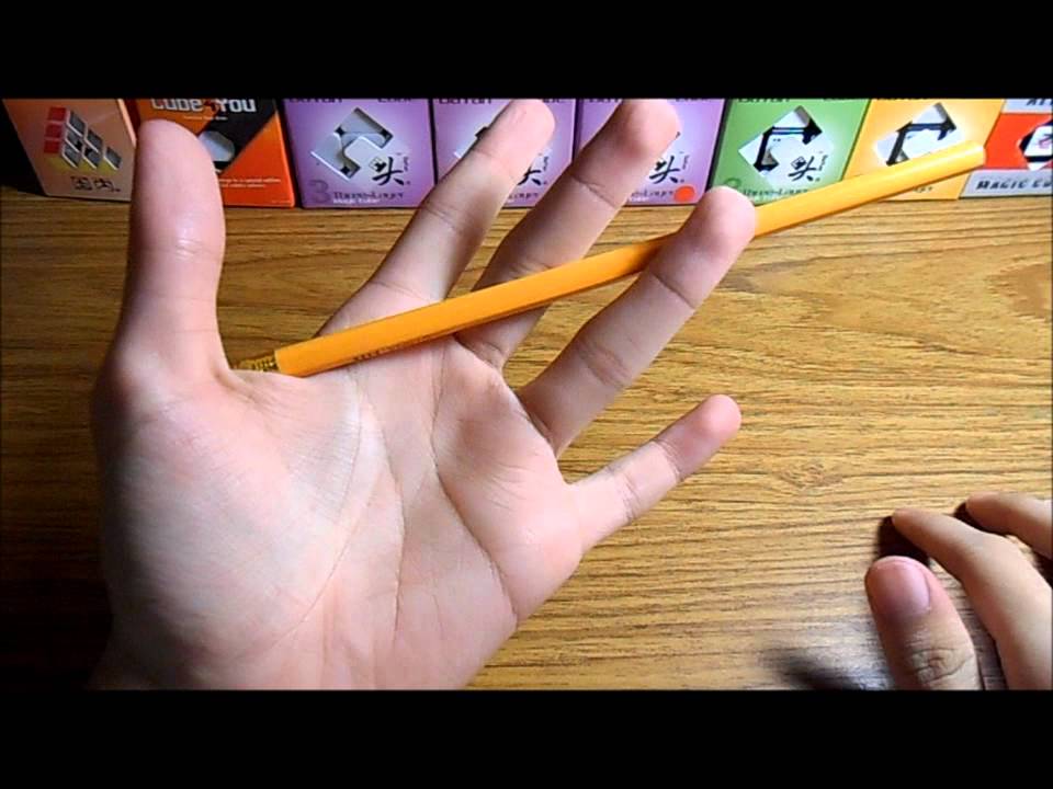 How to do the Sonic - (Pencil Trick)
