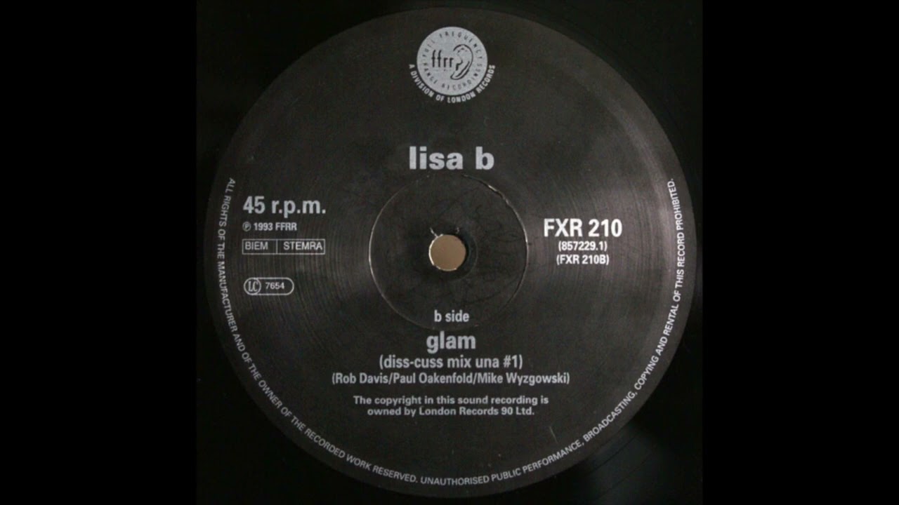 Lisa B - Glam (Diss Cuss Mix Una #1)