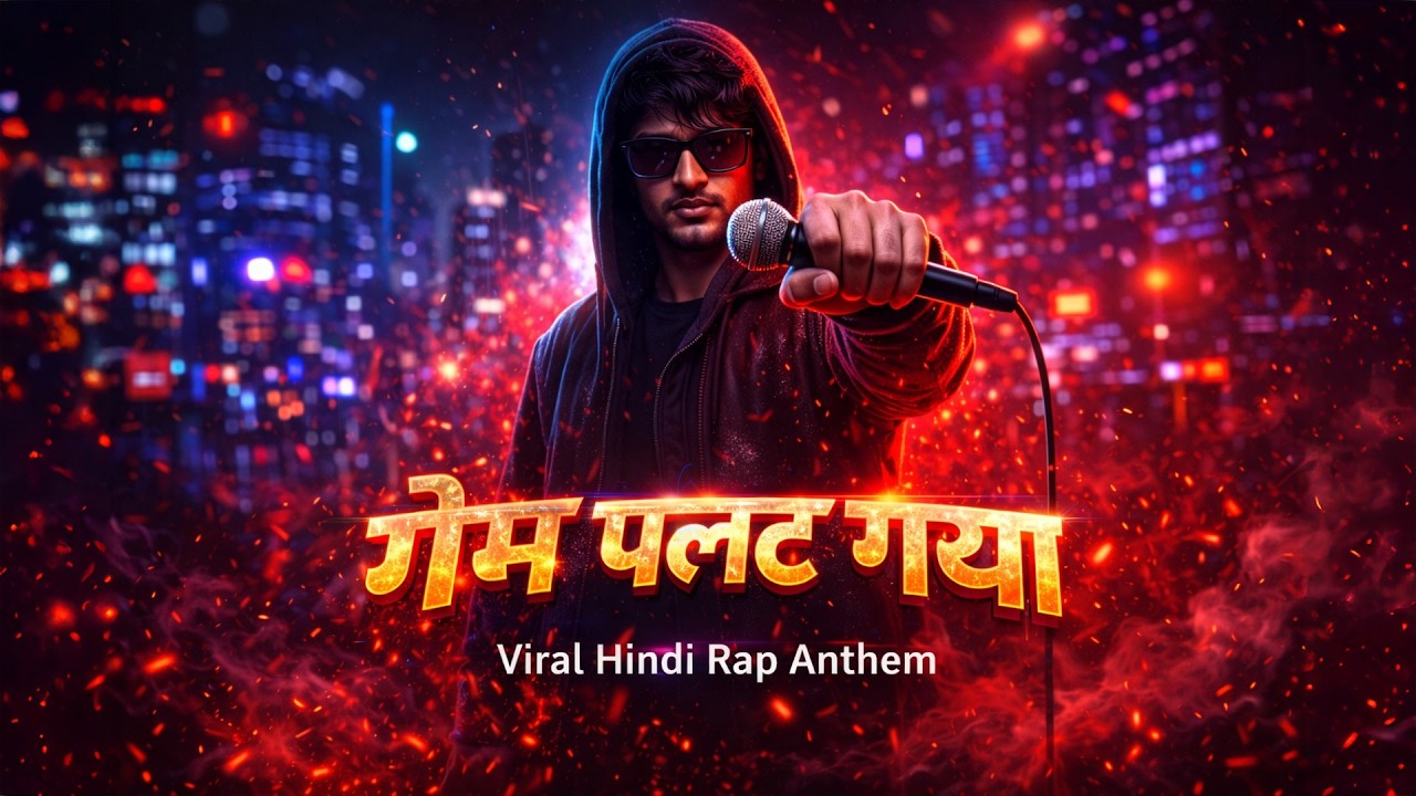 “Game Palat Gaya 🔥 | Attitude Hindi Rap Song 2026 | Viral Rap Anthem | Desi Hip Hop”#rap #remix