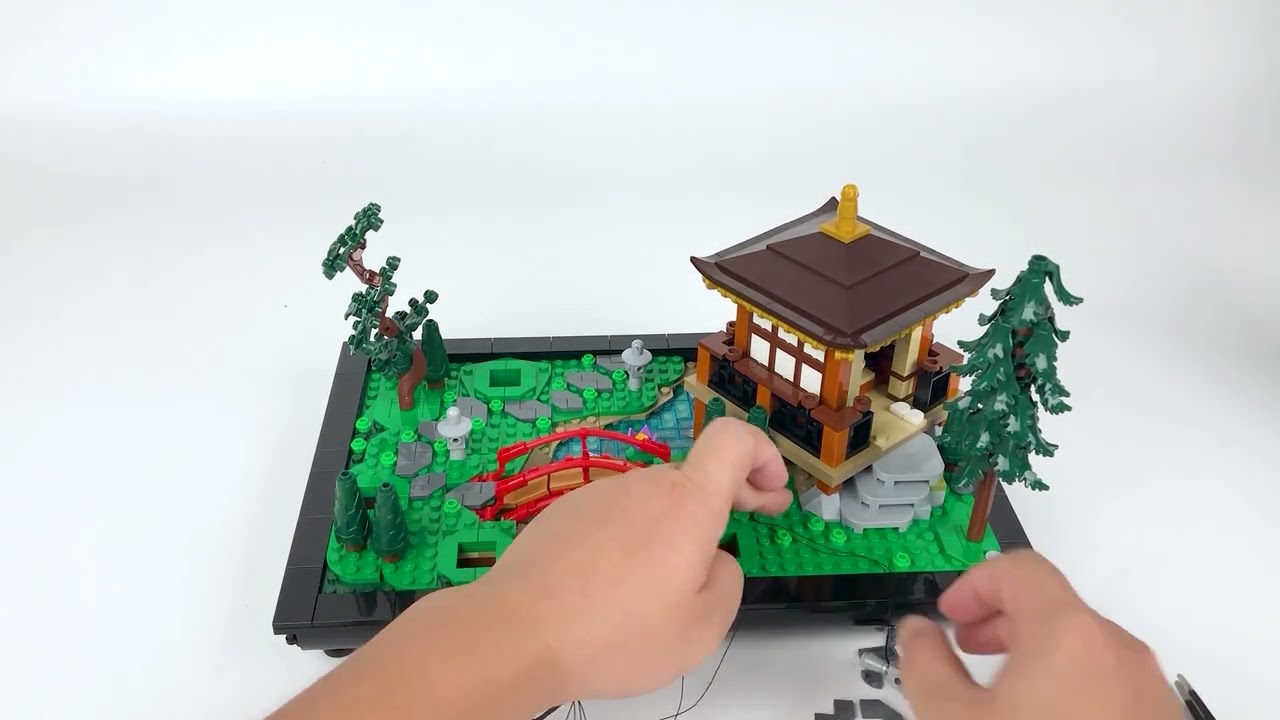 Install Lightailing Light Kit For Lego Tranquil Garden 10315