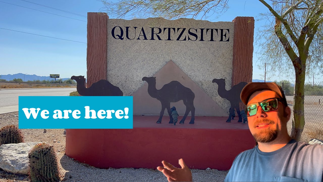 Made it to Quartzsite!!!!!!!!!!!!! #nomadlife