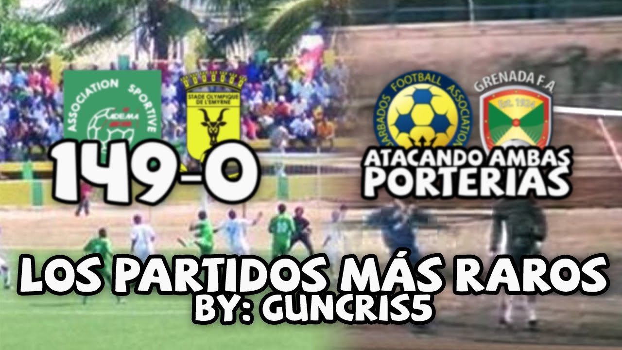 Los PARTIDOS más RAROS DE LA HISTORIA DEL FÚTBOL