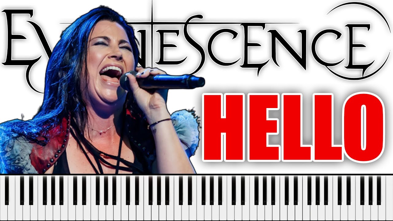 EVANESCENCE - Hello | PIANO COVER (Amy Lee's vocals)