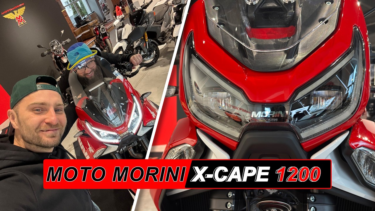 Macamy pierwszą sztukę Moto Morini X-CAPE 1200 w Polsce!