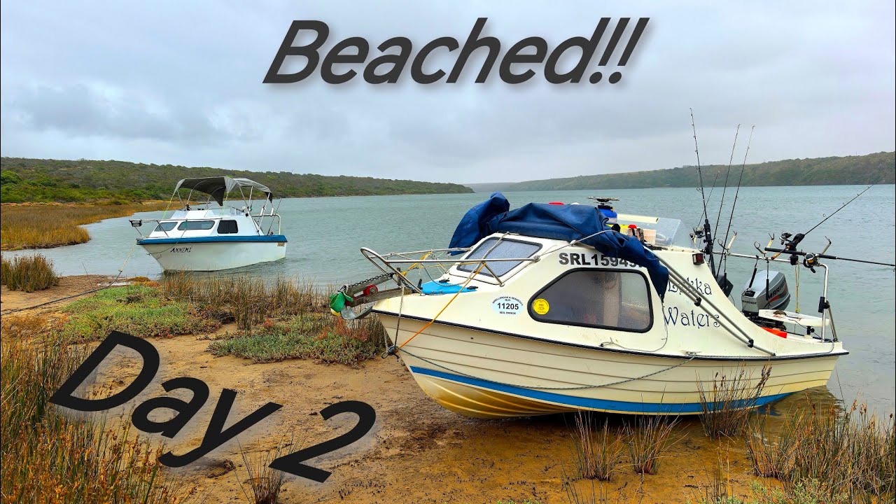 Boat camping the Breede (Bad weather)