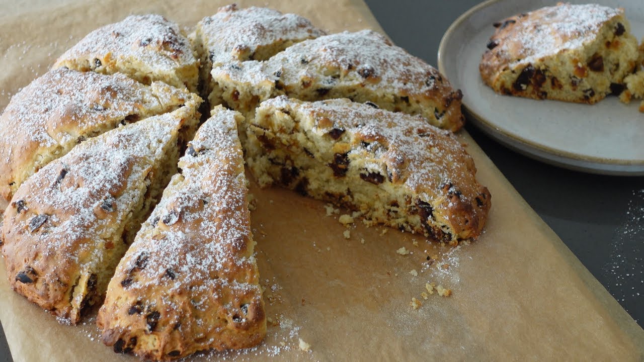 Fluffy and Delicious Date and Orange Scones | Quick and Easy Recipe