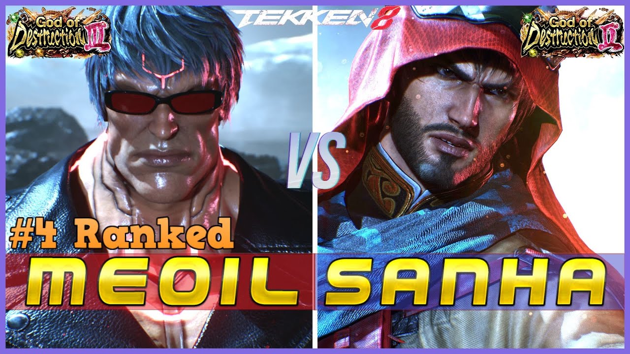 T8 ▰ MEO-IL (#4 Ranked Jack-8) Vs SANHA (High Ranked Shaheen) ▰ Tekken 8 High Level Gameplay