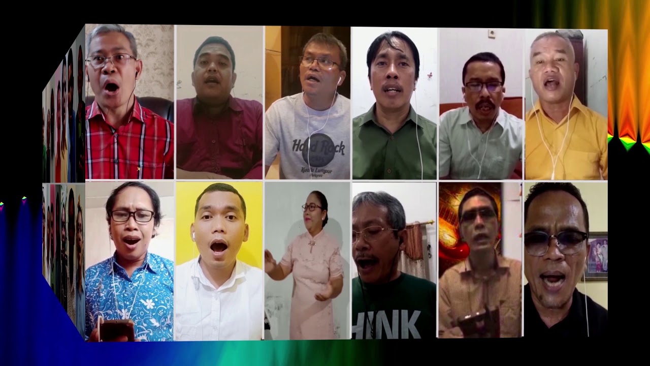 YESUS Raja Yang Menang by Alumni NHKBP PENDIDIKAN Medan Virtual Choir