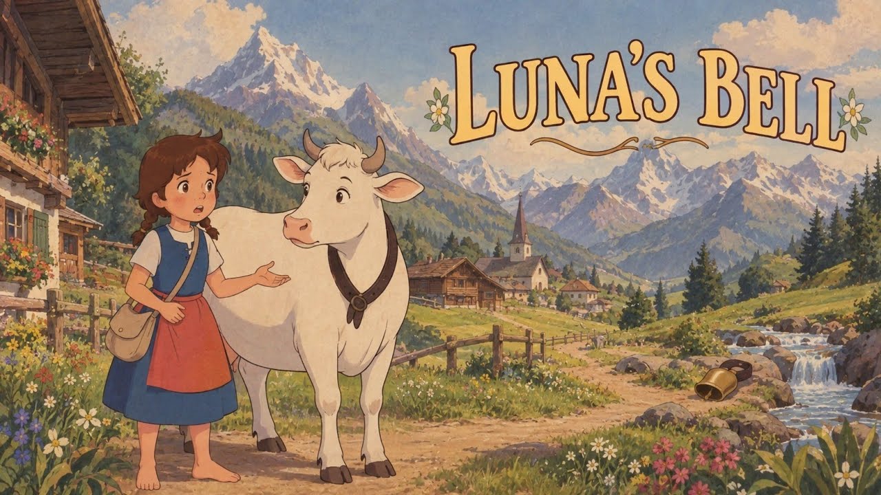 Luna and the Lost Bell | A Swiss Village Adventure 🐄🔔