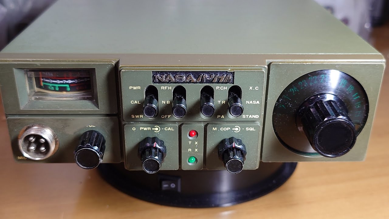 何と！NASAから伝説のパーソナル無線機が😅しかも９００mhzでは無く３７mhz！何だコレ〜😱熊本IA５２昭和のCB昔話🤩