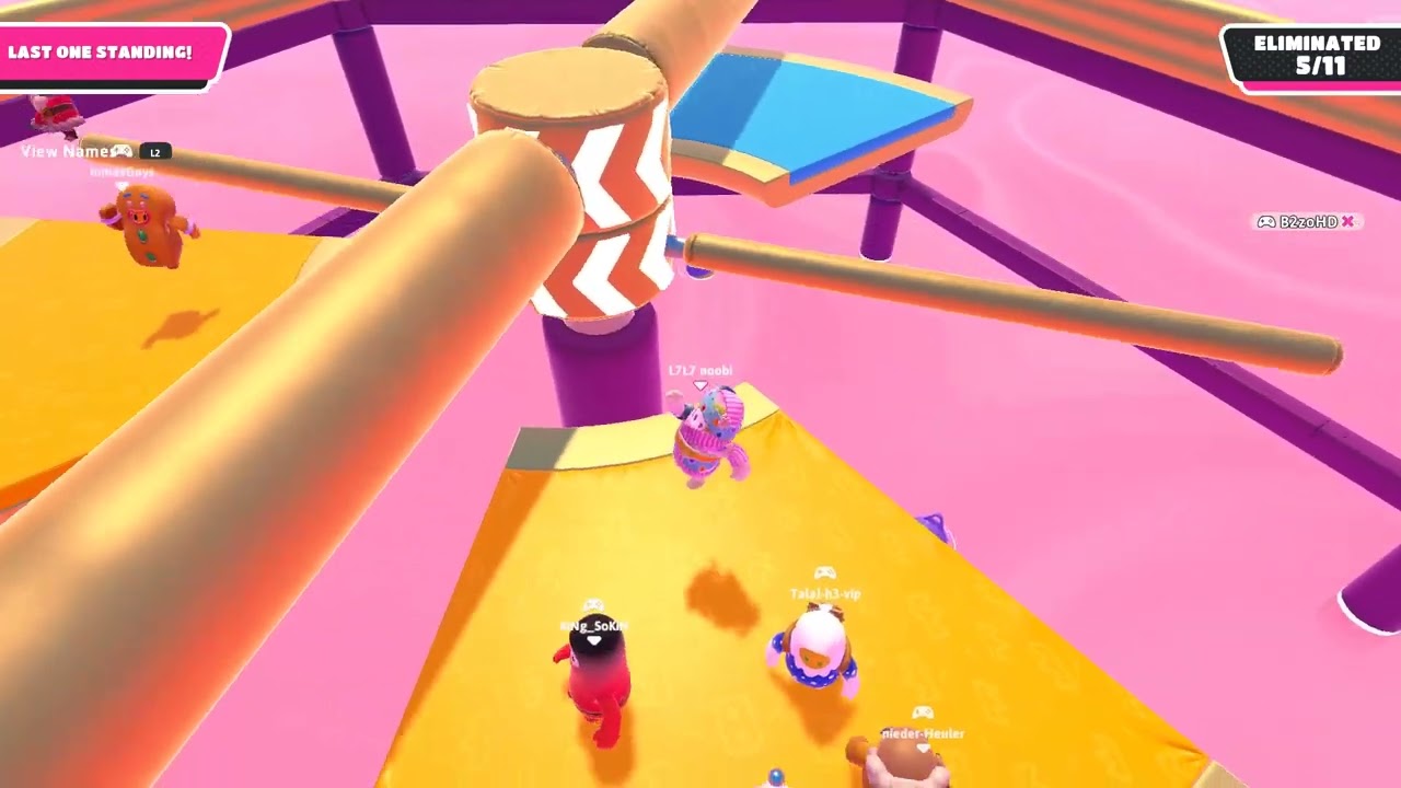 Fall Guys | Grabbing 7 people in Jump Showdown