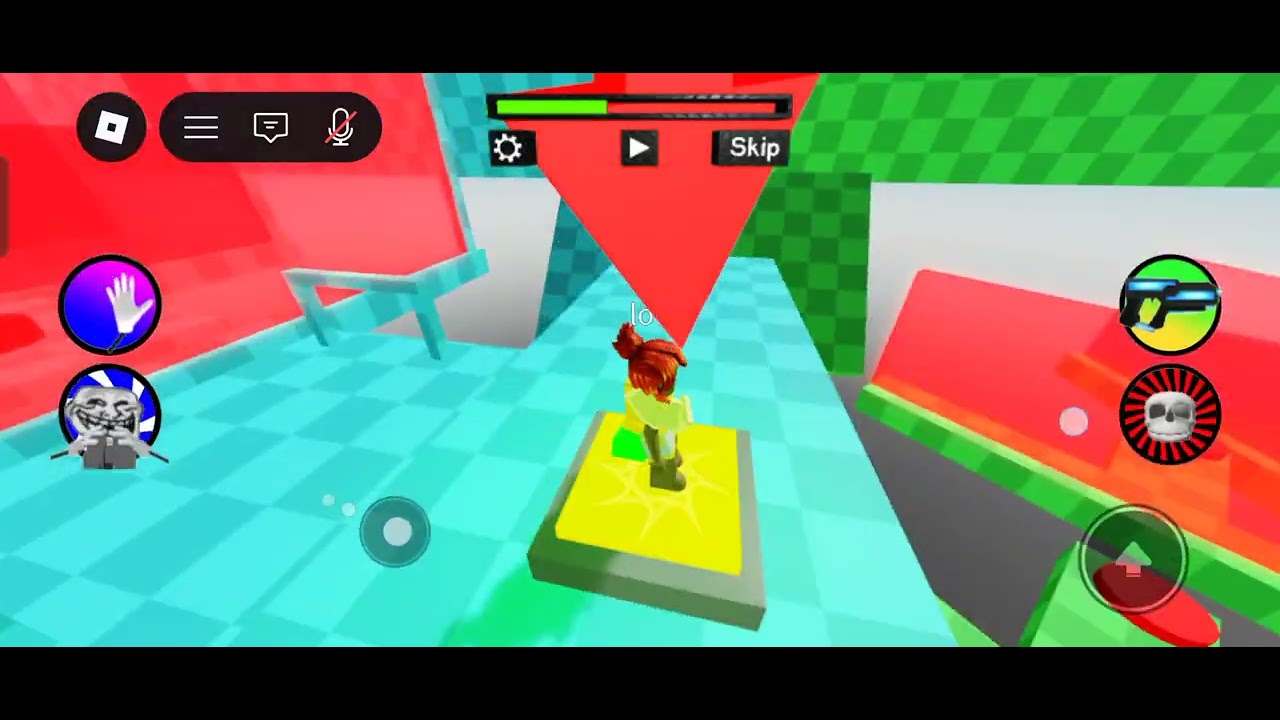 Obby but they're chasing me *juked him*