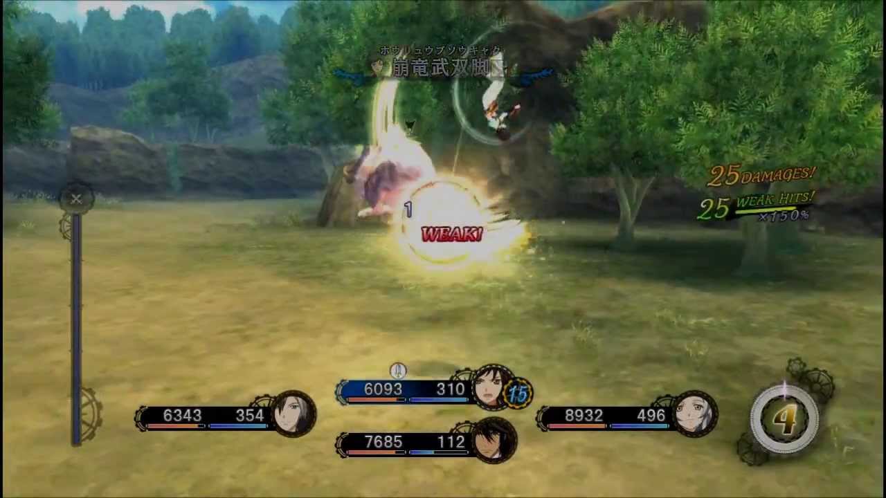 TOX2  ジュード vs 中型怪  COMBO～Follow the Nightingale～