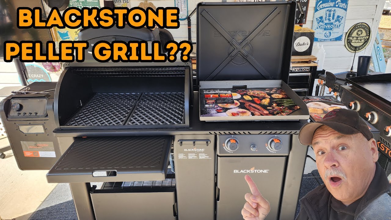 Представляем комбинированный гриль-гриль Blackstone 22 XL Griddle Pellet Grill Combo