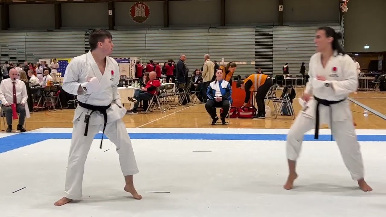 Henning Johannessen • NM shobu ippon 2022 • kumite kvartfinale åpen klasse +18 år