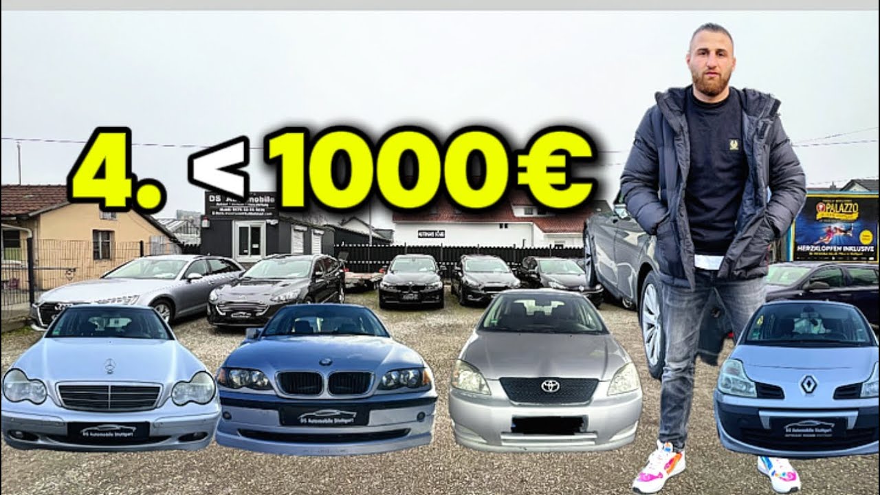 4 Autos für 1000€ 🚀💰 Autohändler Wochenvlog 2026 🤝