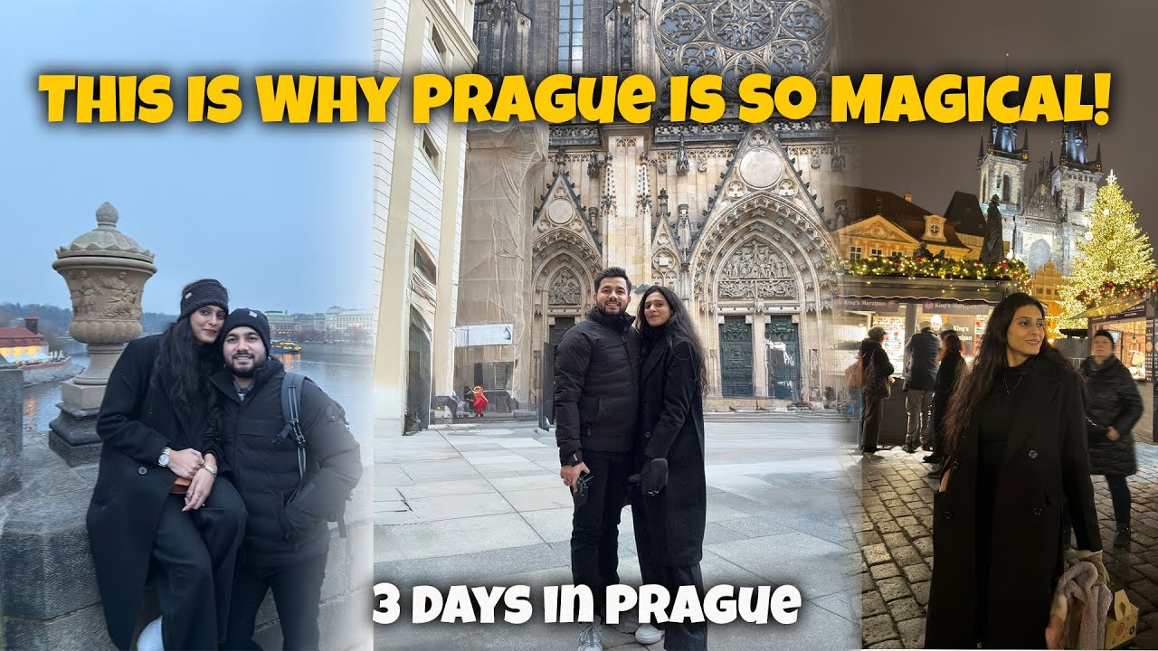 This Is Why Prague Is So Magical! Castle • Charles Bridge • Christmas Market