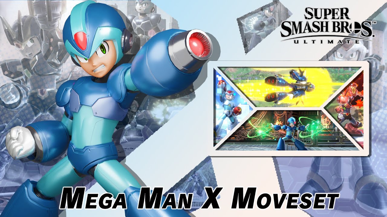 Mega Man X Moveset Showcase | Super Smash Bros. Ultimate Mod
