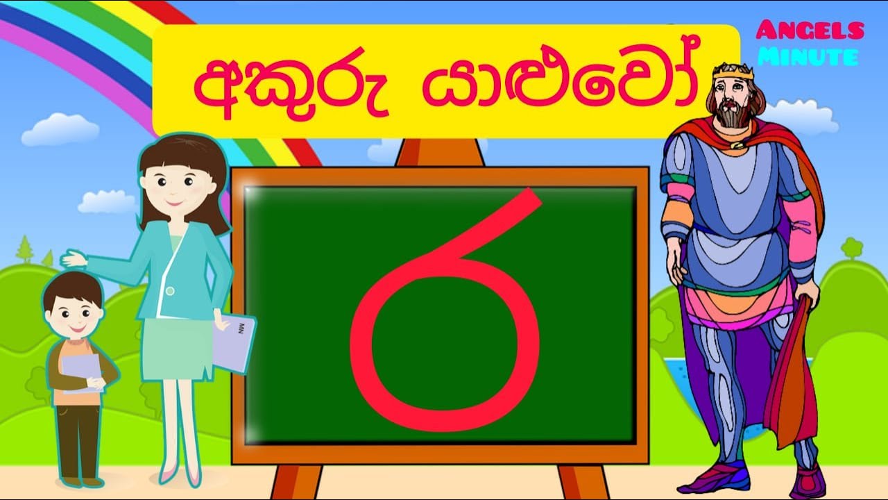 Sinhala letters | Akuru yaluwo | 