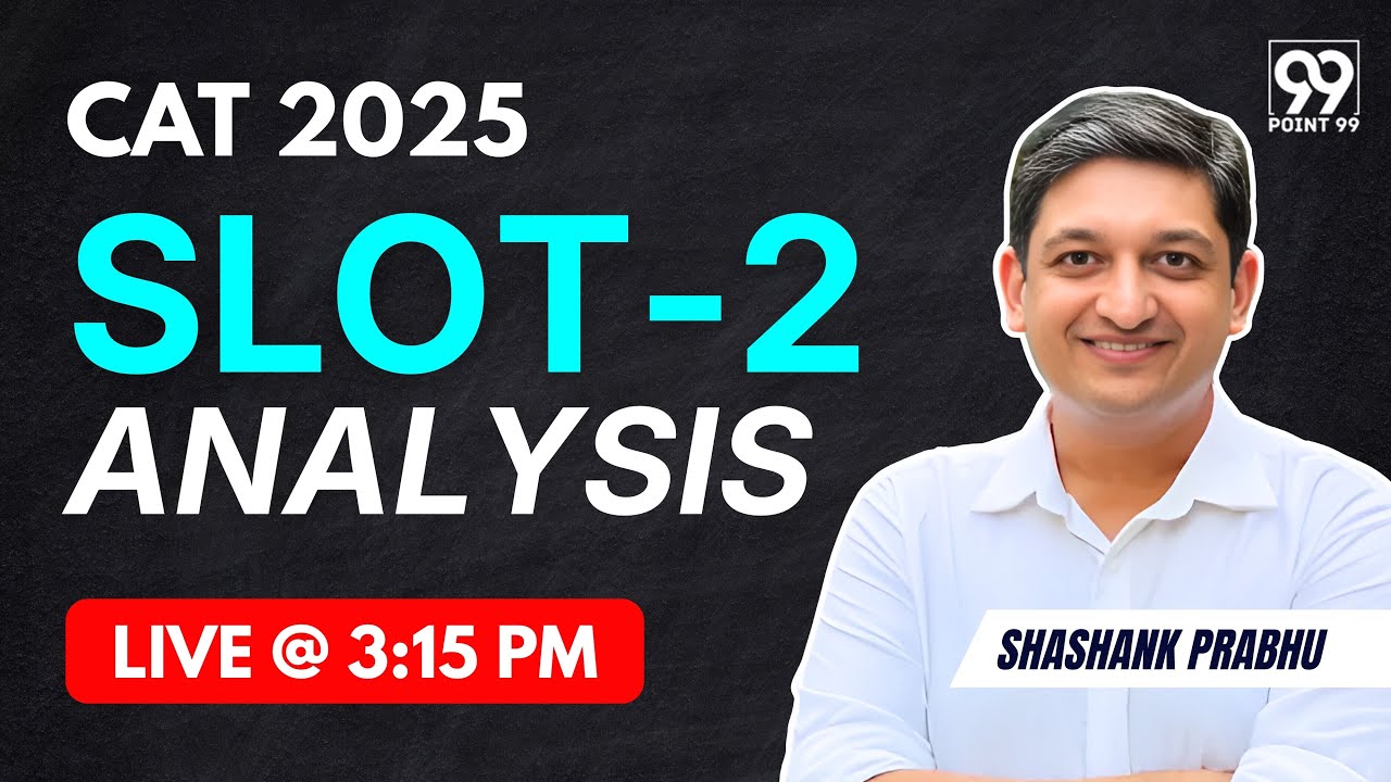CAT 2025 Slot 2 Analysis | CAT 25 Slot 2 Review | CAT 25 Paper Review | CAT 25 Pattern, Difficulty