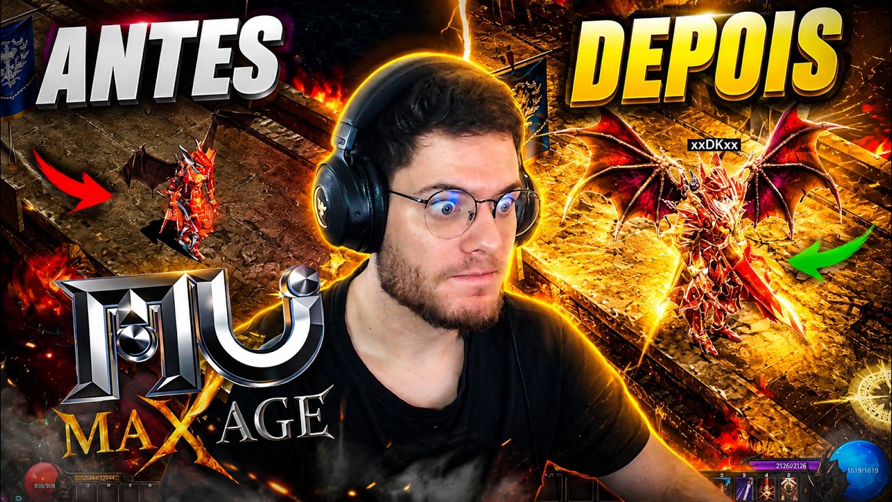 FINALMENTE MOSTRARAM O MU MAX AGE EM GAMEPLAY!
