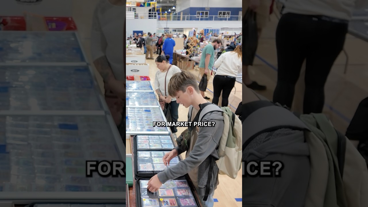 Market price is $0 | Pokemon card vendor POV #pokemon #pokemoncard #wholesome