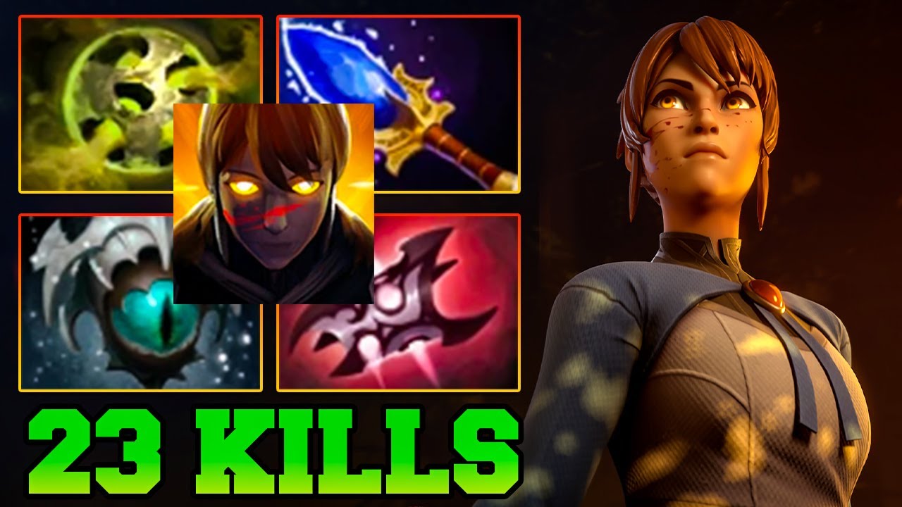 Marci 23 Kills Monster Build in 20 Minutes !! Marci Dota 2 Carry 7.35 Safelane Pro Gameplay Guide