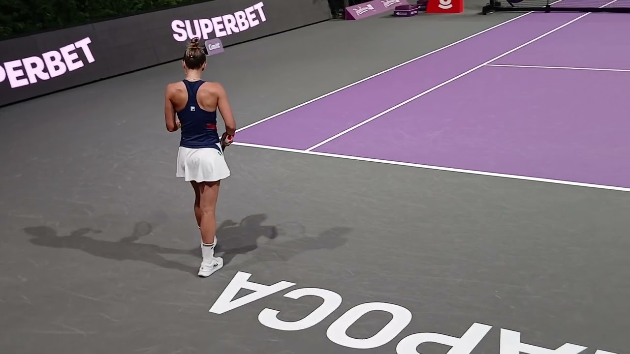 JAQUELINE CRISTIAN în tur 2, la WTA 250, TRANSYLVANIA OPEN, CLUJ 2026   