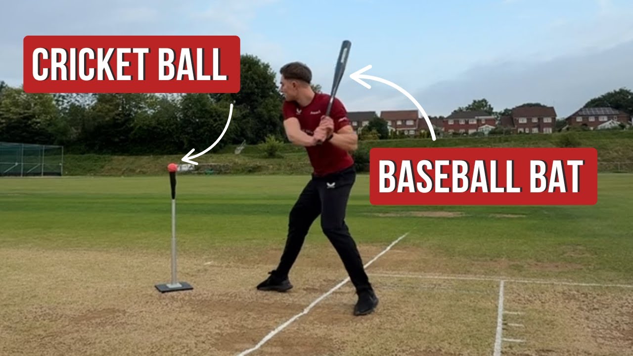 Baseball v Cricket Batting | Power Hitting Technique Analysis